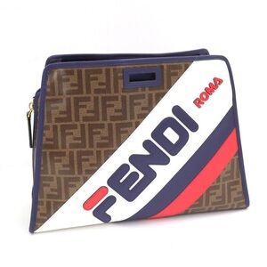 Fendi Zucca x Fila Collab Clutch